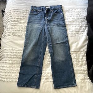 Madewell Slim Wide-Leg Crop Size 27